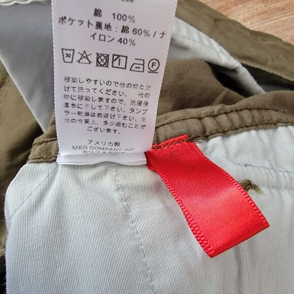 Monitaly VANCLOTH & SONS Mens Sz XL (40 x 31) Six Pocket Easy Pants Olive Army - Picture 12 of 13